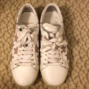 Classic Saint Laurent star sneakers